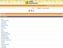 Tablet Screenshot of guiapoligono.es